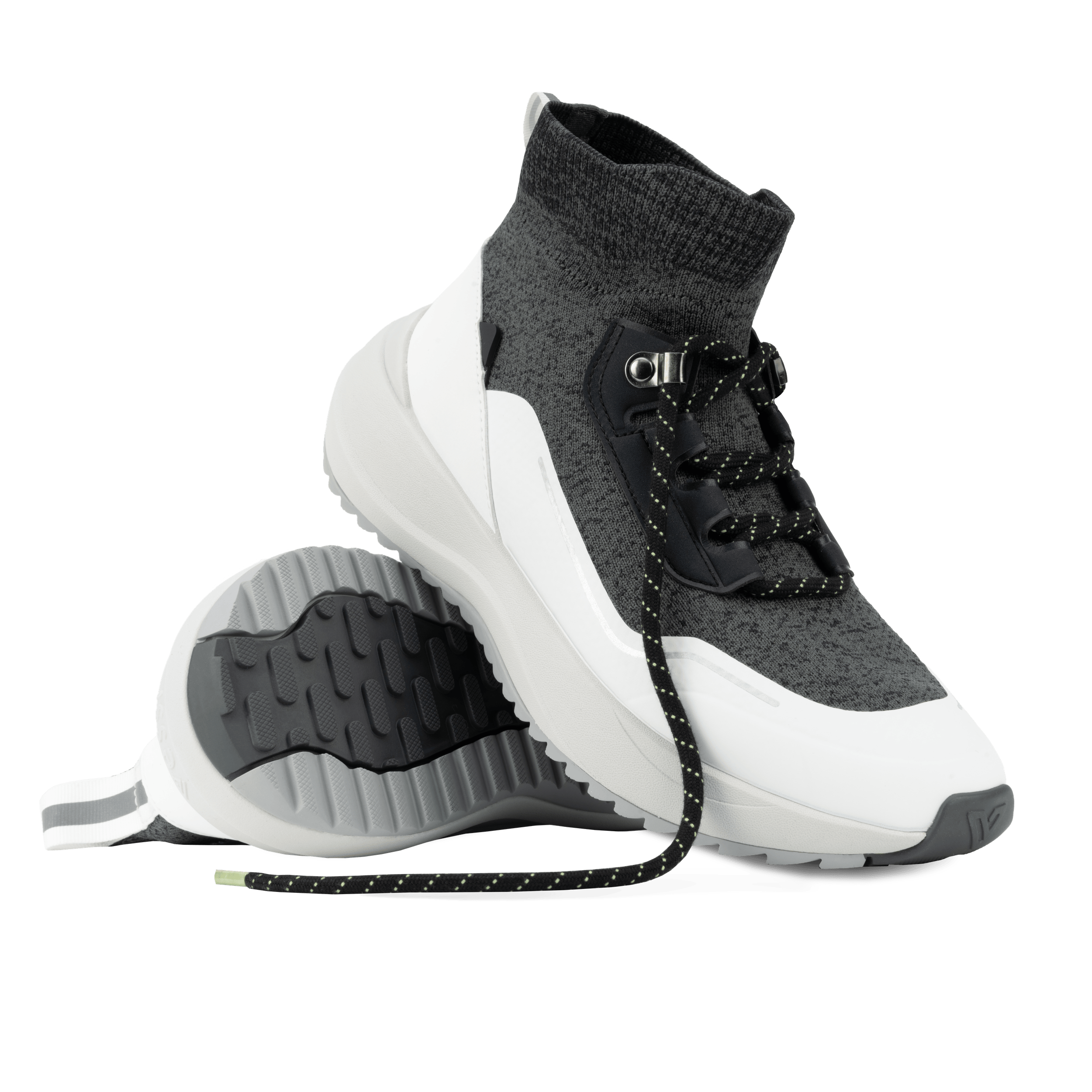 Men's Stormburst High Top - Dark Grey/White - Image 7