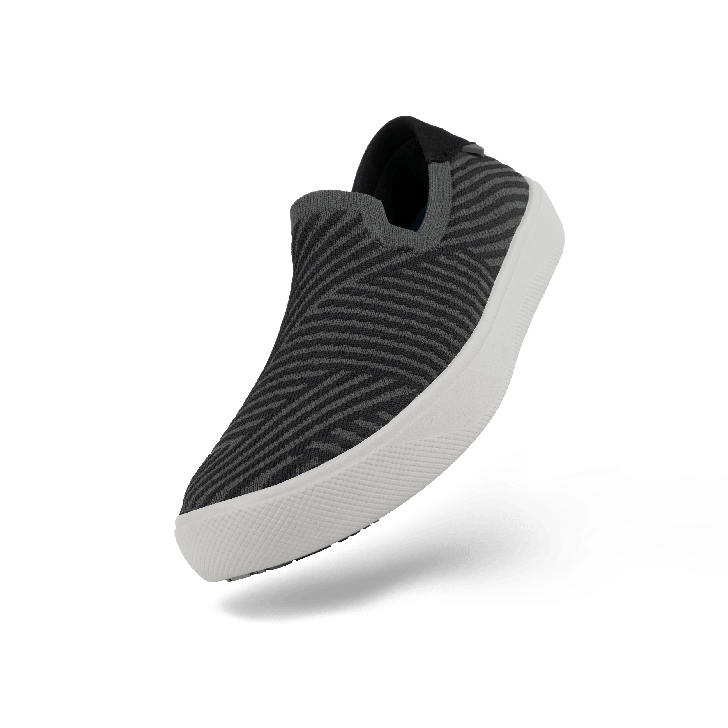 Women's Boardwalk Slip-On - Dark Grey/Black Zigzag - Image 8