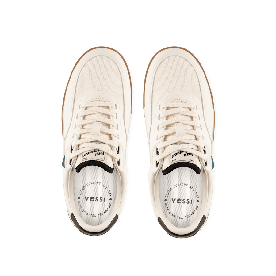 Men's Courtside Classic - Off-White/Black - Image 6