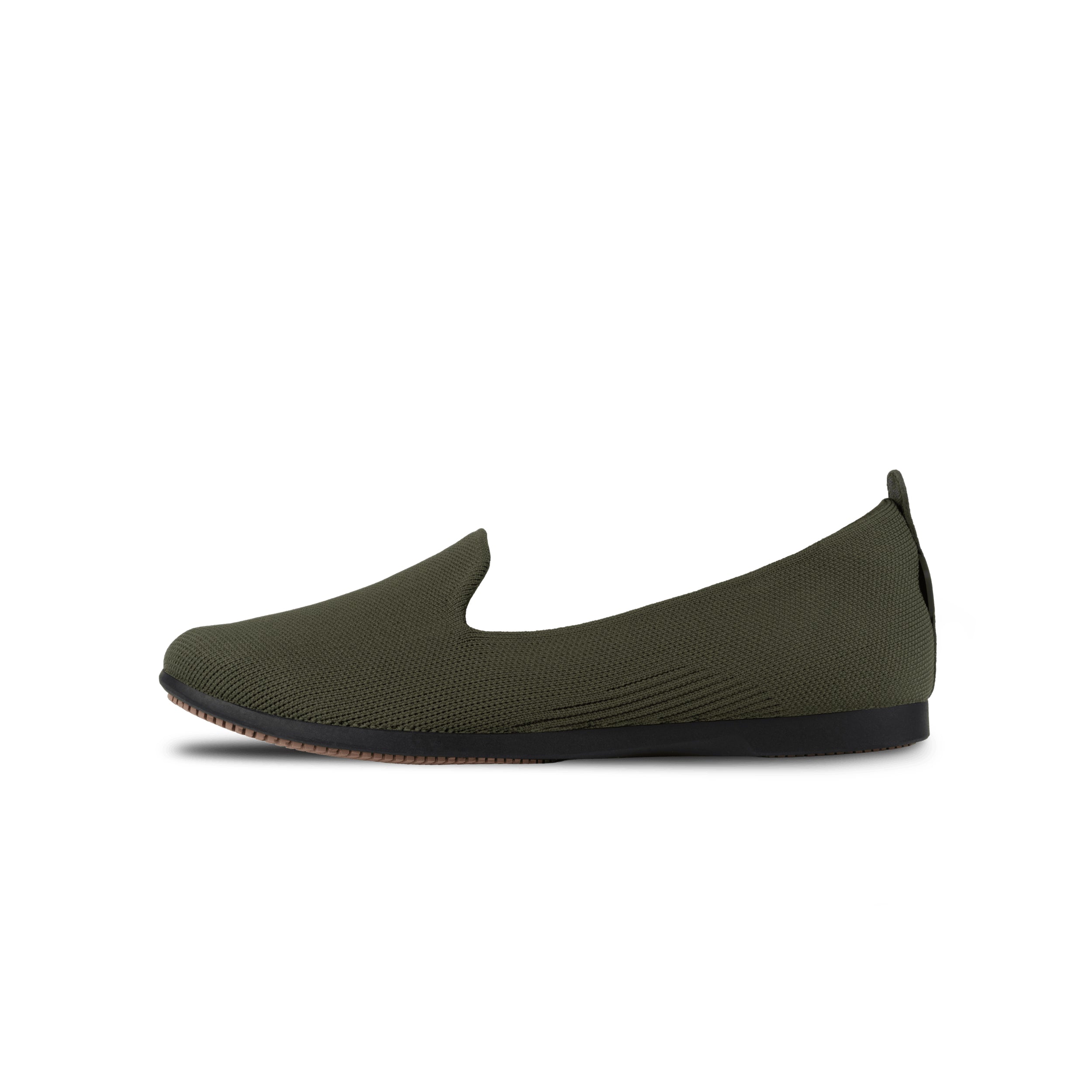 Women's Market Flat - Dark Olive/Black - Image 7