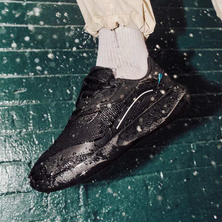 Women's Tidal Sneaker - Black on Black - Image 5
